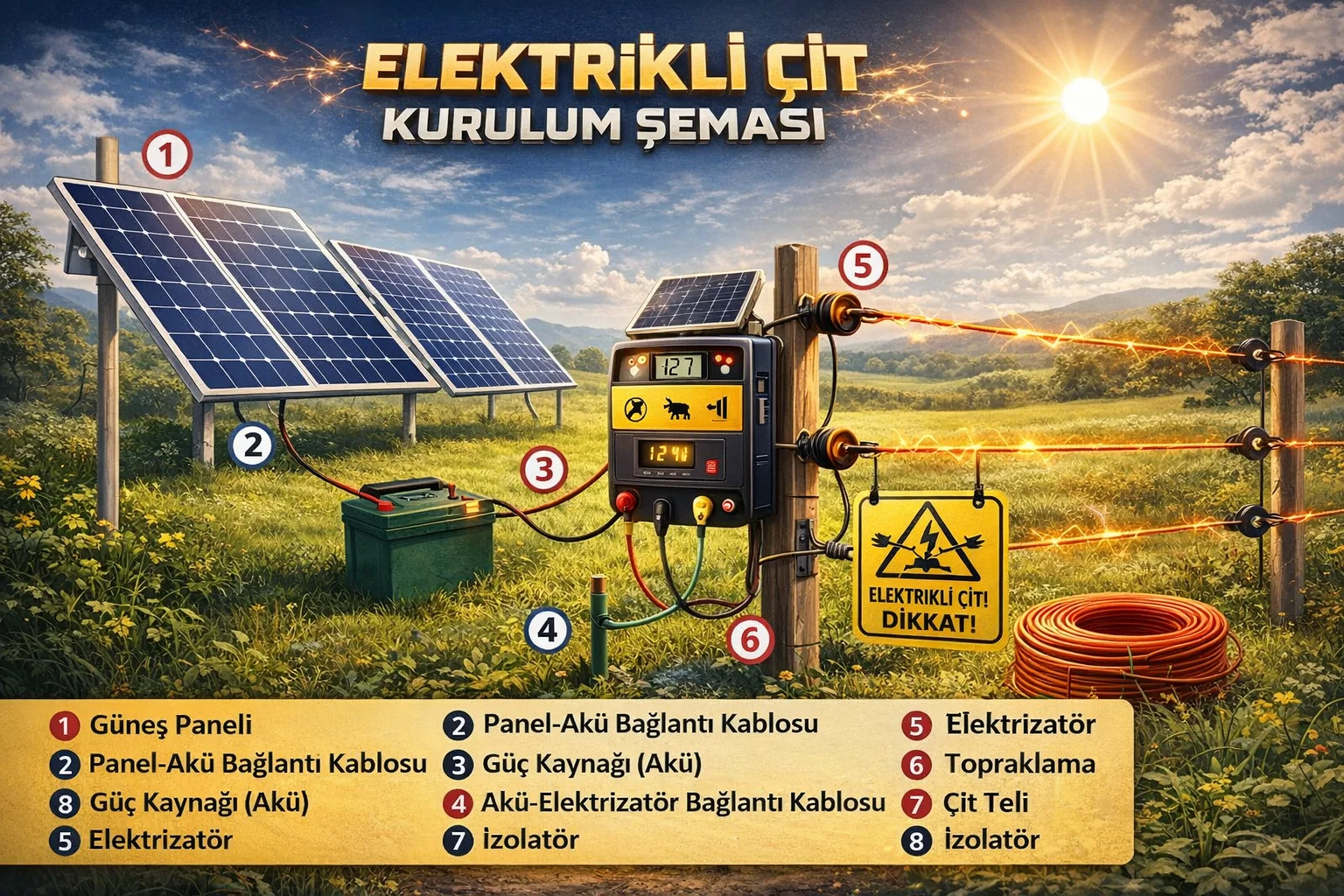 Çit Cihazı Kurulum